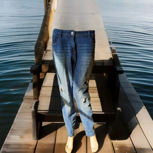 Sexy damen jeans hose bermuda - sexy,