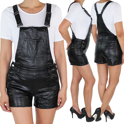 Damen hot pants - damen, latzhose
