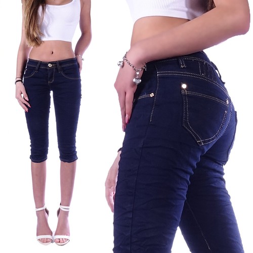 Damen caprijeans capri jeans - caprijeans,
